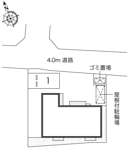 ★手数料０円★船橋市前原東３丁目　月極駐車場（LP）